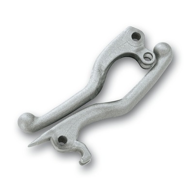 Clutch lever and brake lever set